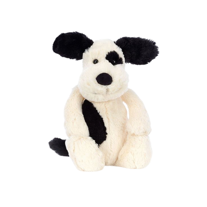 Bashful Black & Cream Puppy - Original