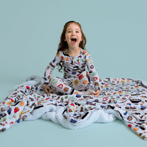 The Office Luxe Plush Patoo® Blanket