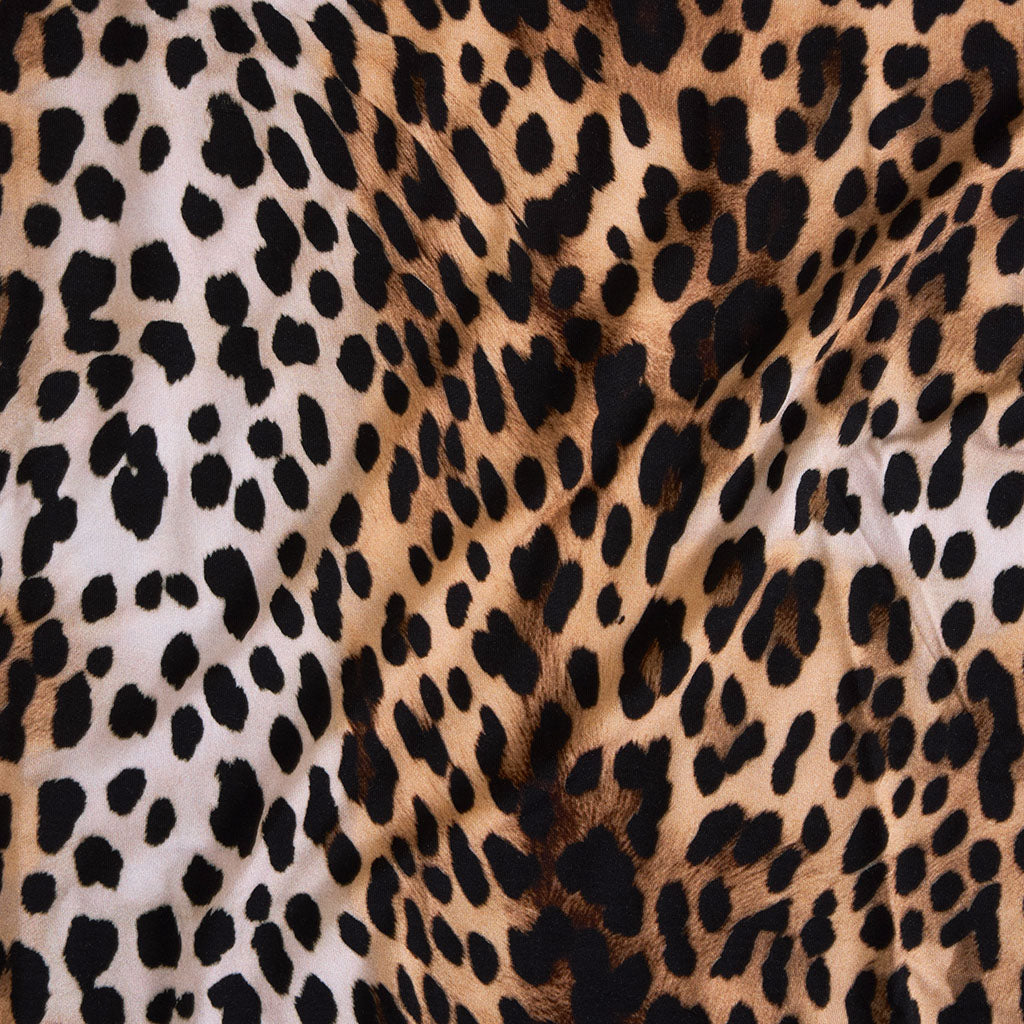 Loretta Leopard Women's Lace Shorts