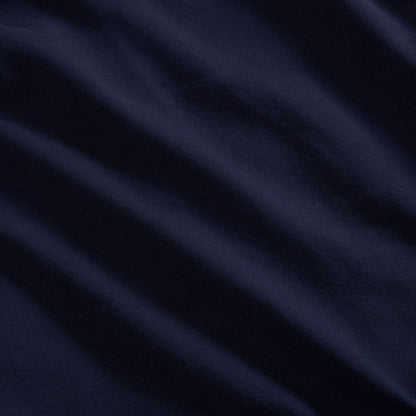 Varsity Navy French Terry Pleated Skort