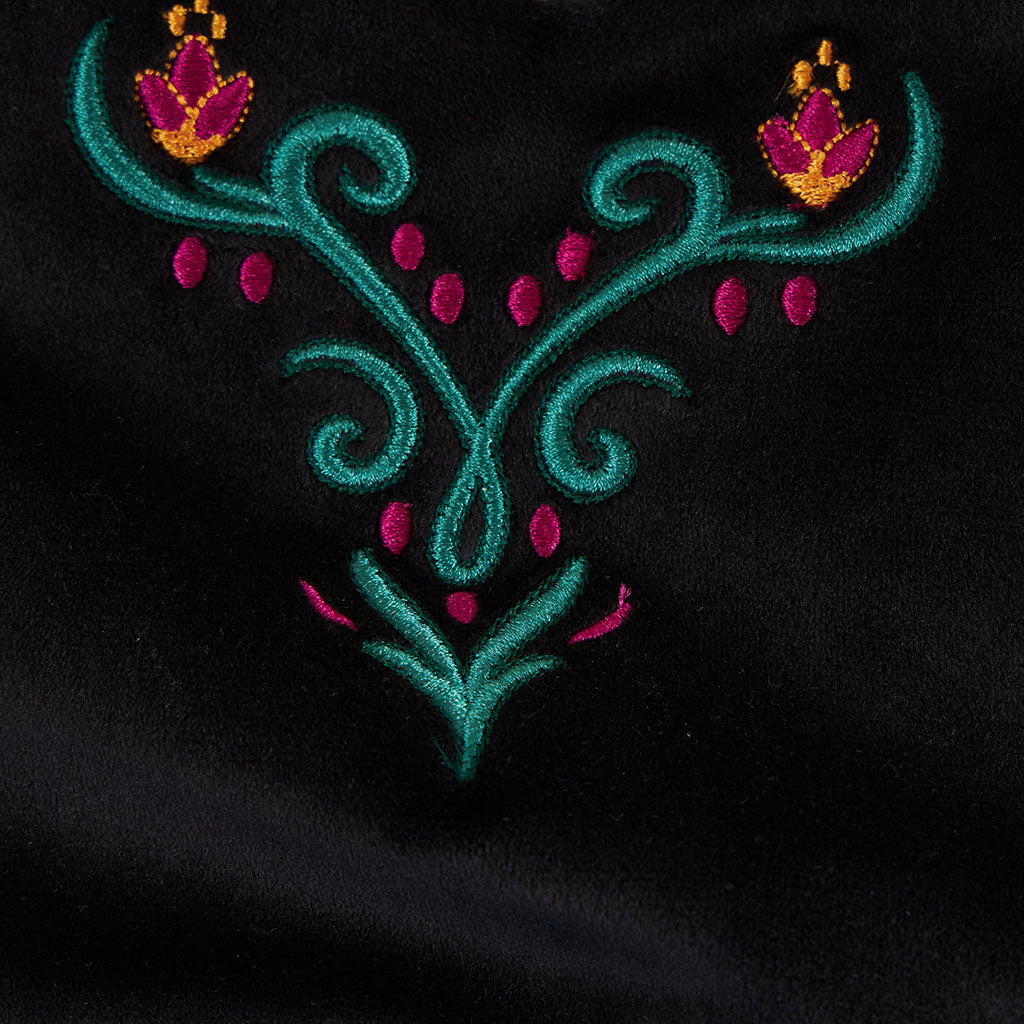 Disney Frozen Anna Velour Petticoat Dress