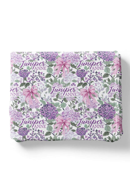 Personalized Kids Blanket | Lavender Lullaby