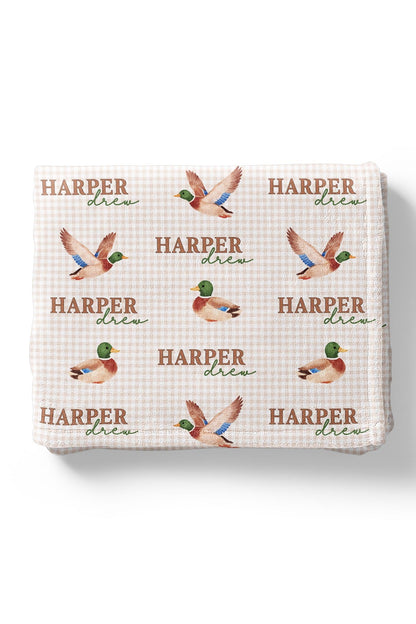 Personalized Kids Blanket | Little Mallard