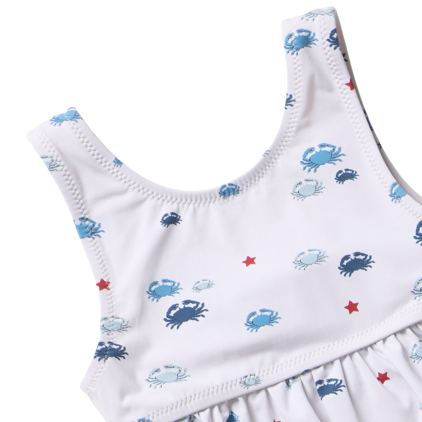 Girls Palmer Tankini - Small Crabs