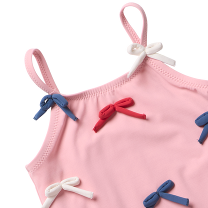 Baby Girls Lottie Suit - Pink Bows