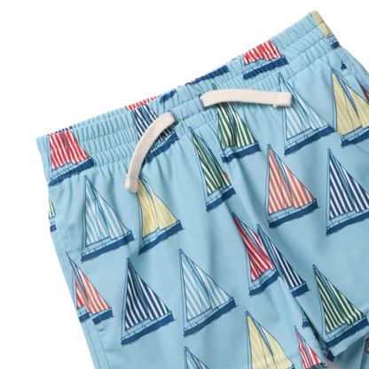 Boys Swim Trunk - Blue Regatta