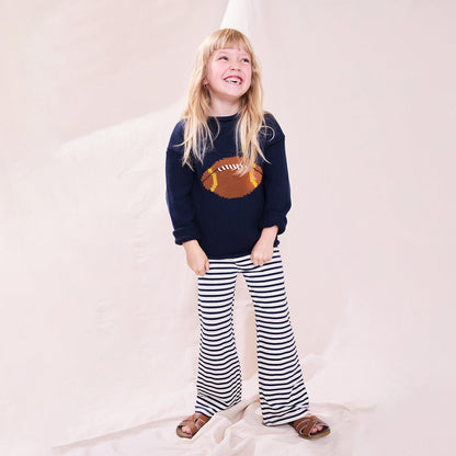 Park Pant - Navy Stripe