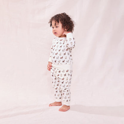 Baby Jax Jogger Set - Heather Grey