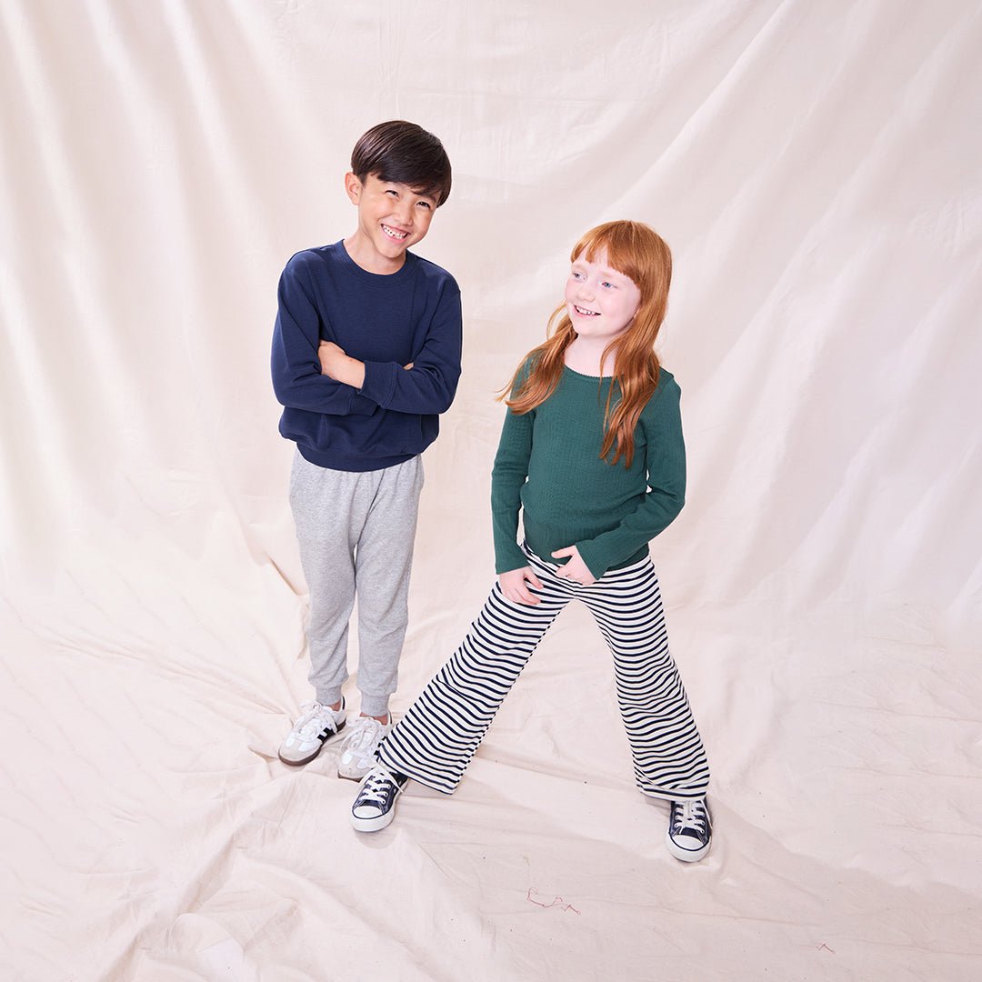 Park Pant - Navy Stripe