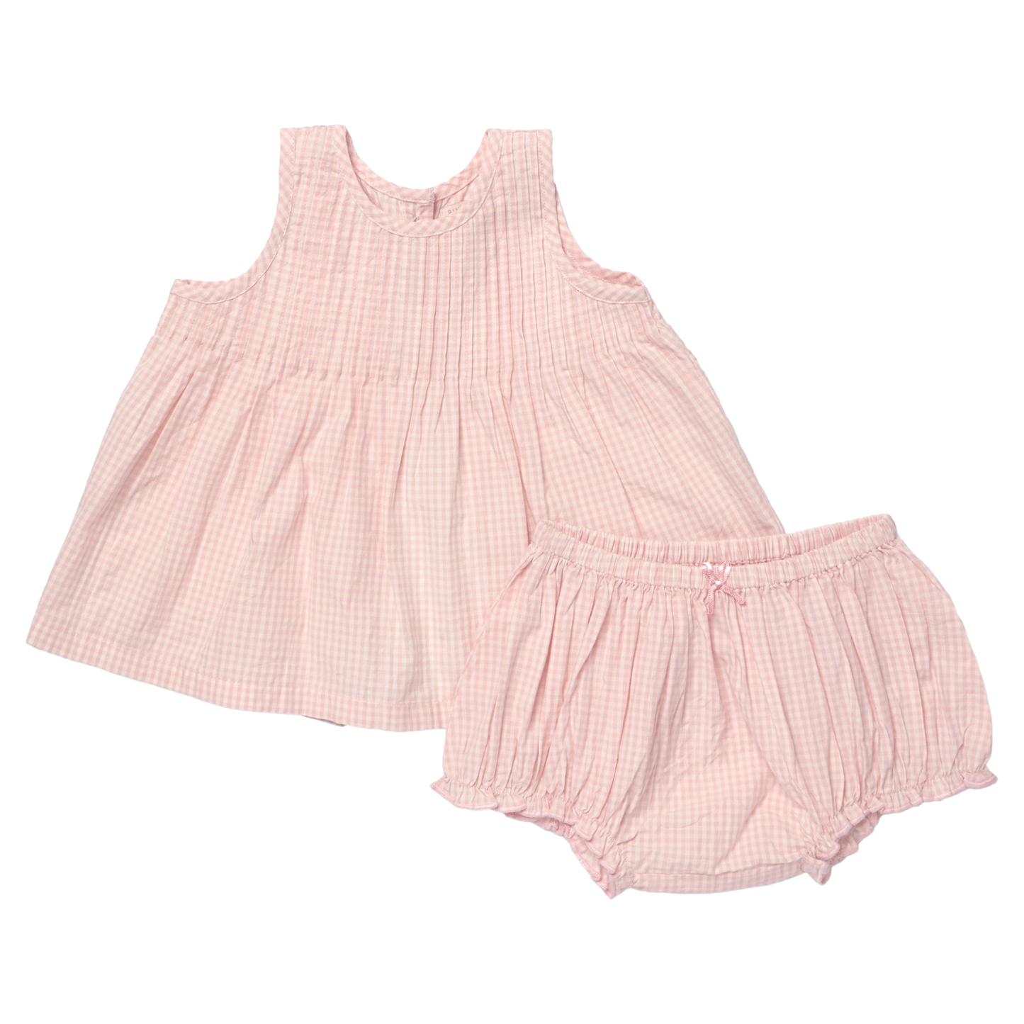 Baby Girls Jaipur 2-Piece Set - Pink Gingham