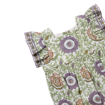 Baby Girls Elsie Bubble - Lilac Lisbon Floral