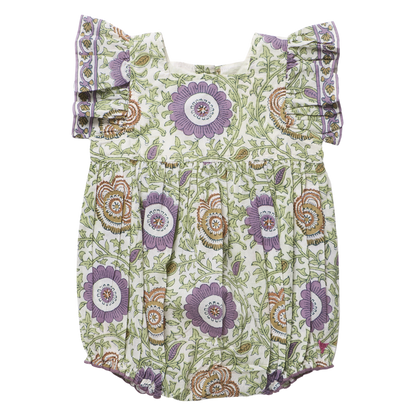 Baby Girls Elsie Bubble - Lilac Lisbon Floral