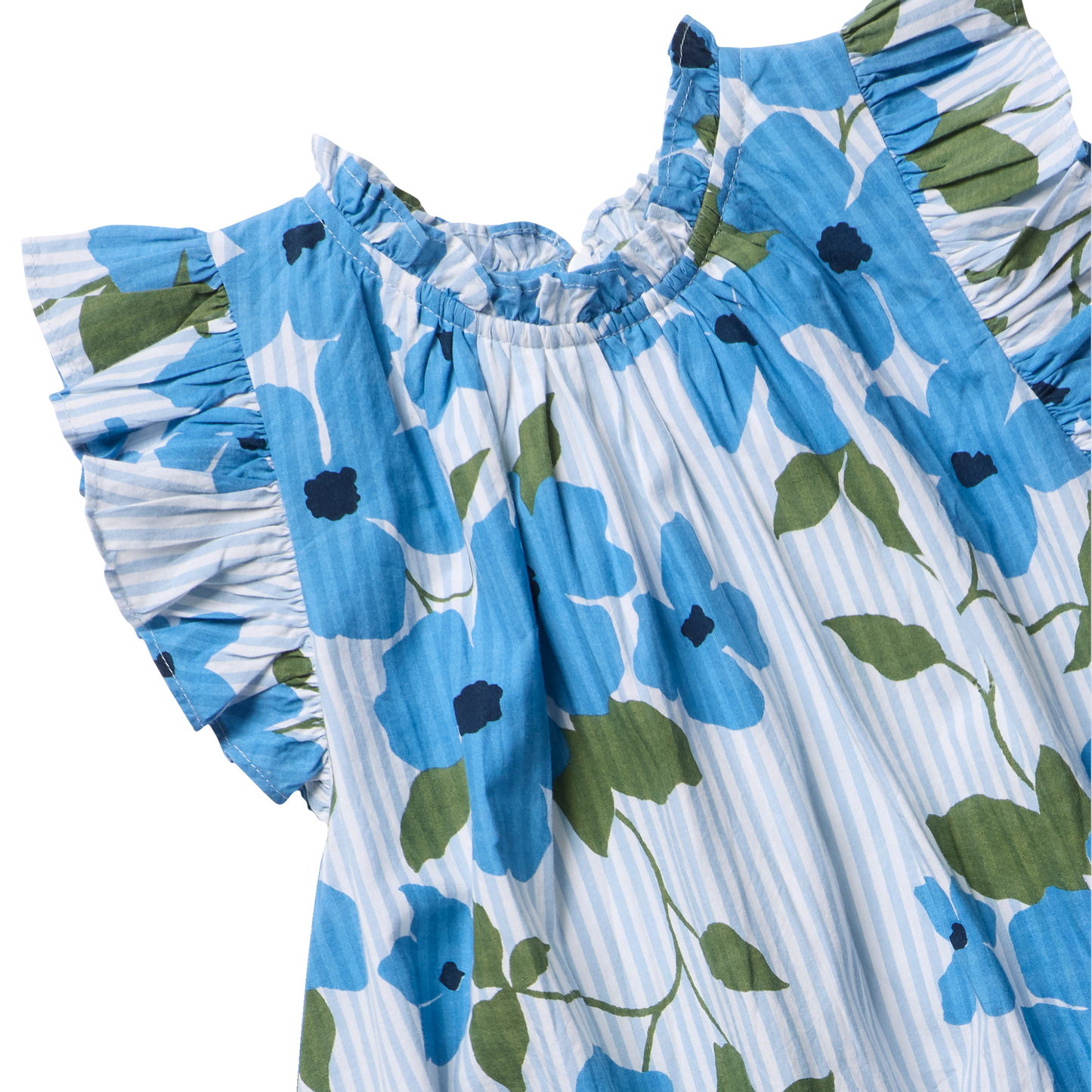 Girls Harper Dress - Hibiscus Floral