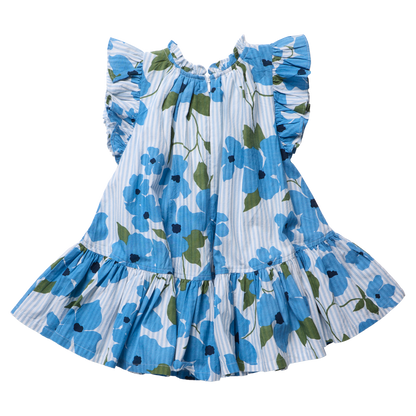 Girls Harper Dress - Hibiscus Floral