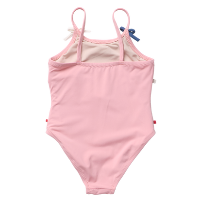 Girls Lottie Suit - Pink Bows