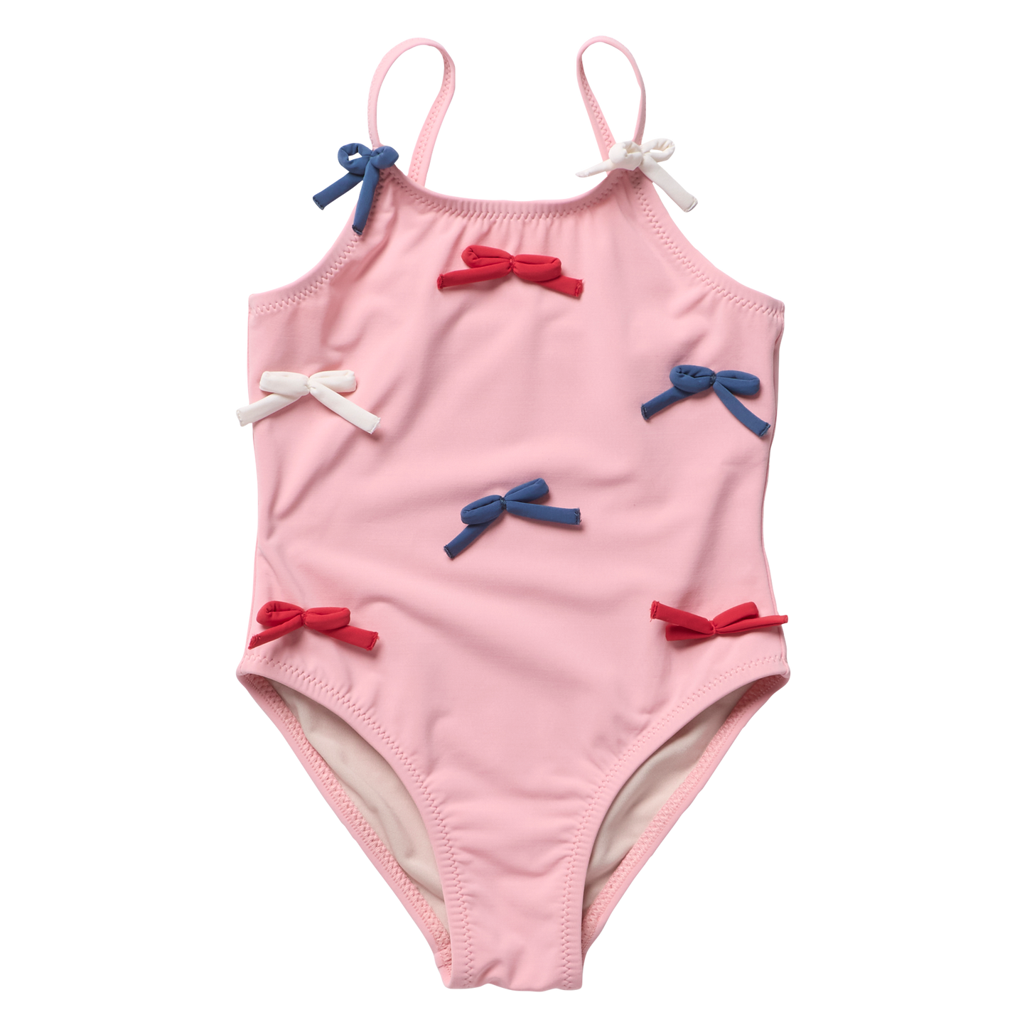 Girls Lottie Suit - Pink Bows