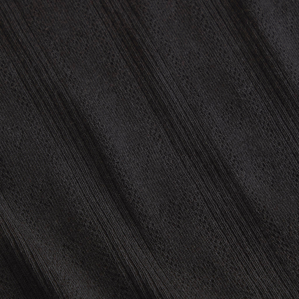 Black Pointelle Convertible One Piece