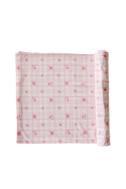 Oversized Swaddle Blanket | Primrose Plaid