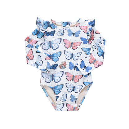 Baby Girls Rachel Suit - Vintage Butterflies