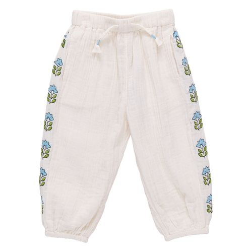 Girls Kiran Pant - Antique White