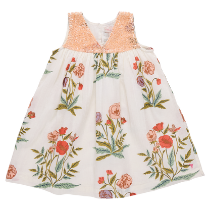 Girls Courtney Dress - Rosewick Poppy