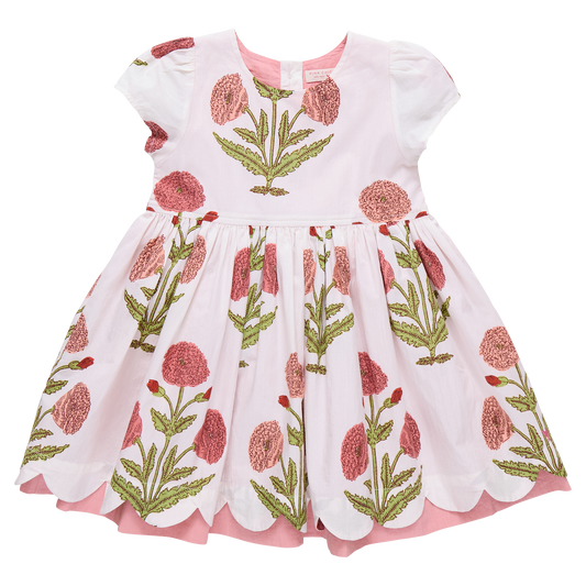 Girls Marisol Dress - Rose Dandelion
