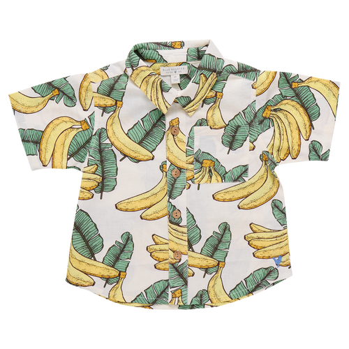 Boys Jack Shirt - Banana Leaves