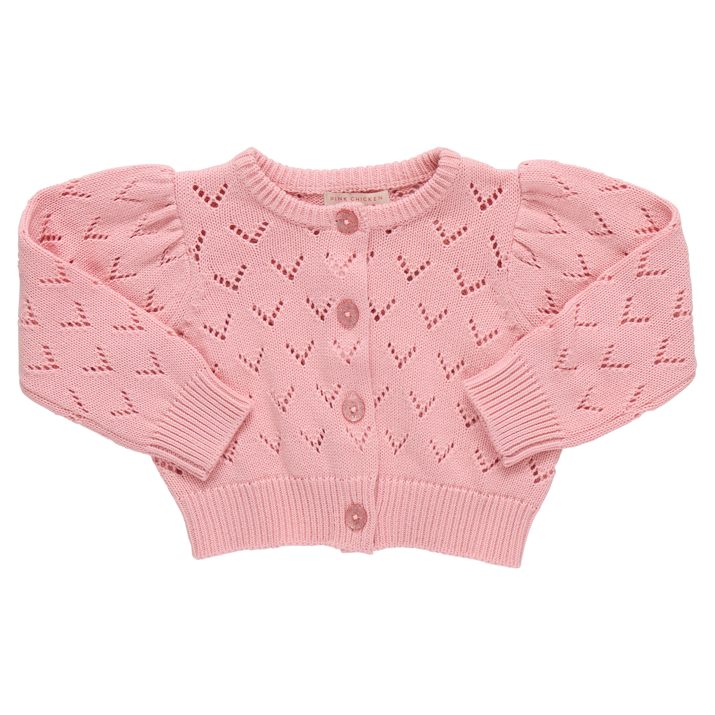 Girls Sadie Sweater - Pink
