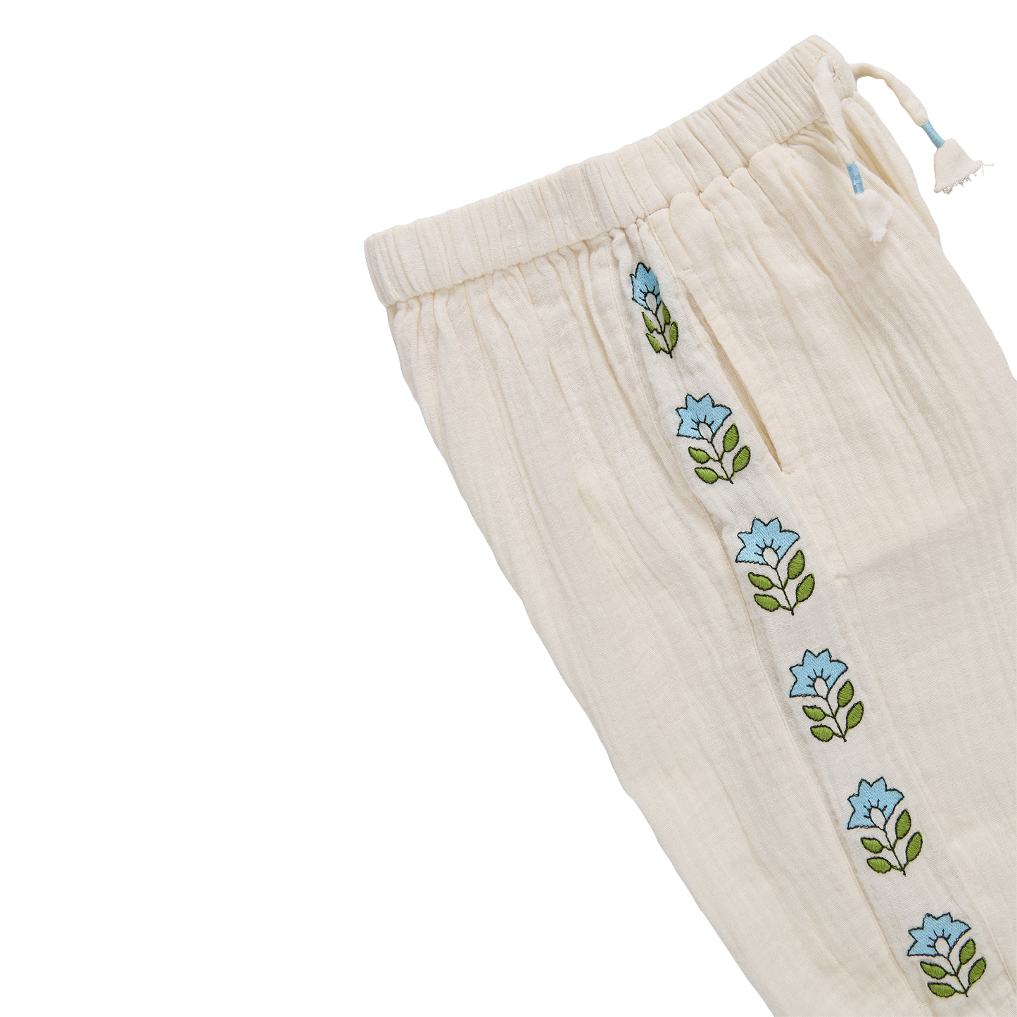 Girls Kiran Pant - Antique White