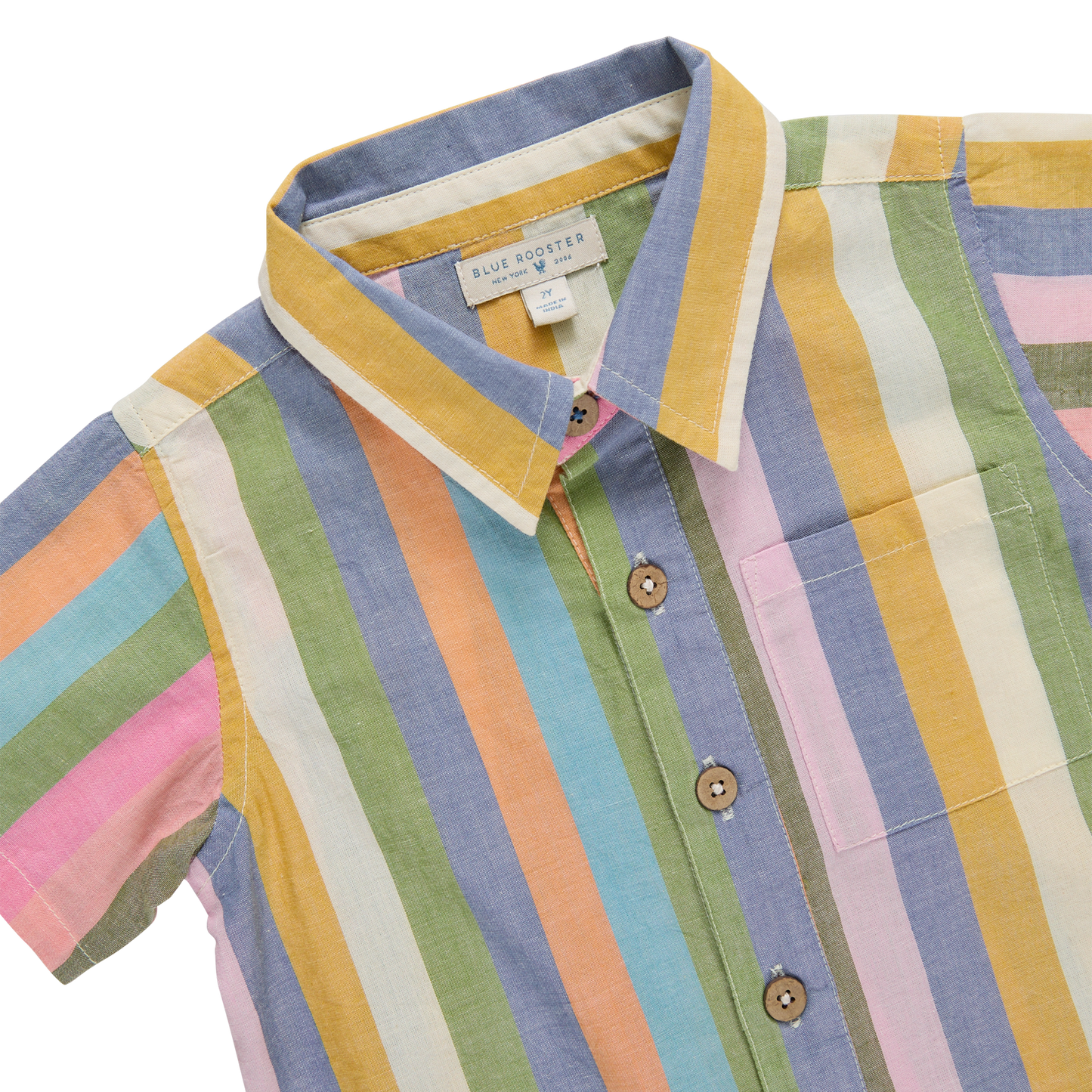 Boys Jack Shirt - Parade Stripe