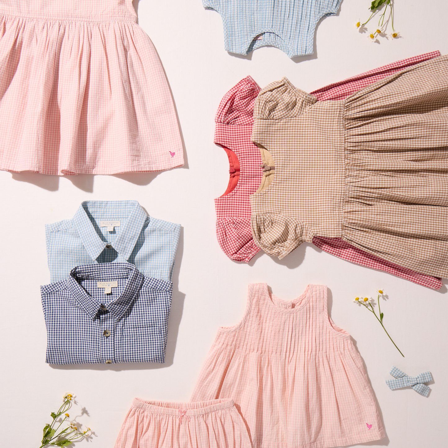 Boys Jack Shirt - Light Blue Gingham