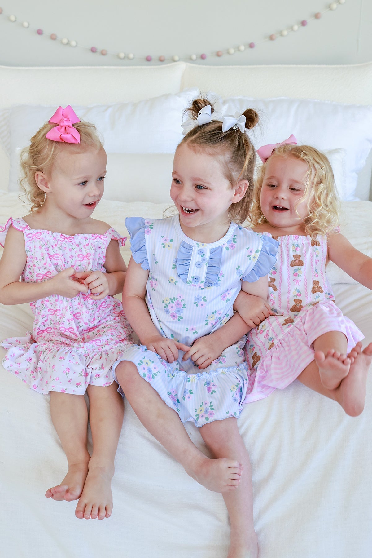 Girls' Flutter Sleeve Nightgown | Heirloom Posies