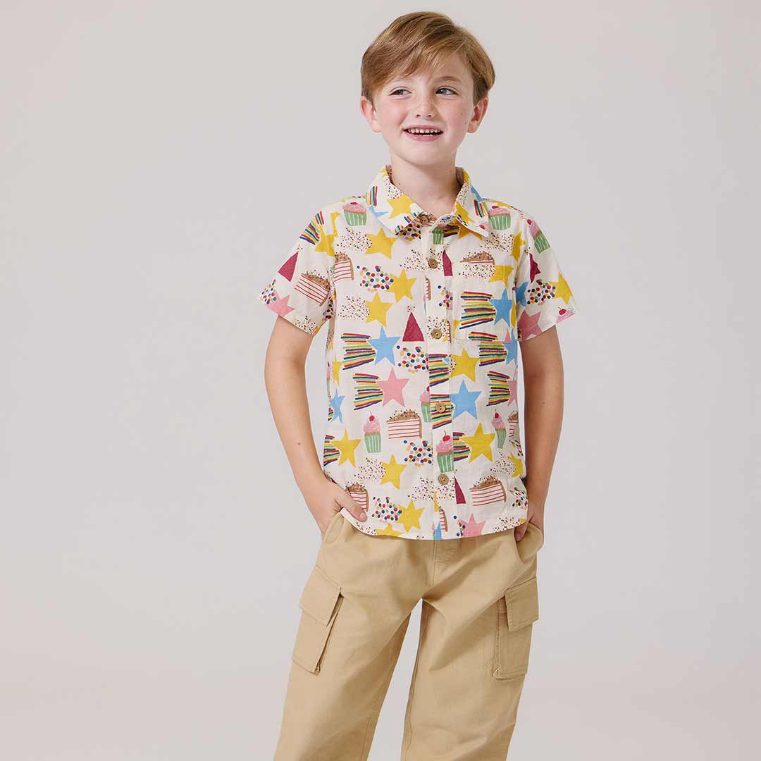 Boys Jack Shirt - Birthday Star