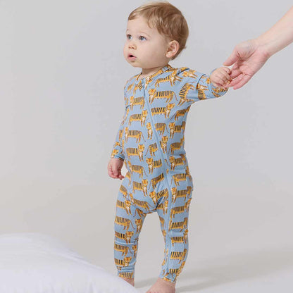 Baby Bamboo Romper - Tigers