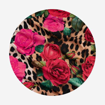 Wild Roses Ruffled Luxe Plush Patoo® Blanket