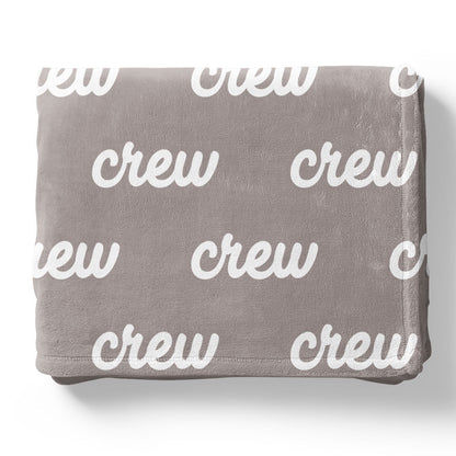Pastel Neutrals Personalized Color Blanket