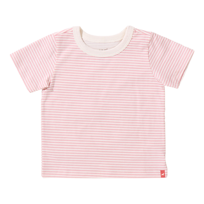 Adventure T-Shirt - Pink Stripe