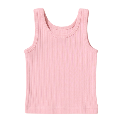 Baby Joy Rib Tank - Powder Pink