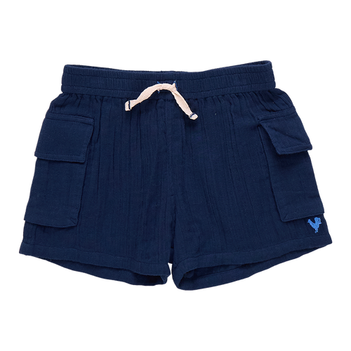 Baby Boys Pull On Short - Navy
