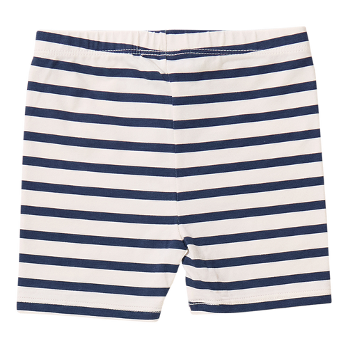 Banana Bike Short - Navy Stripe