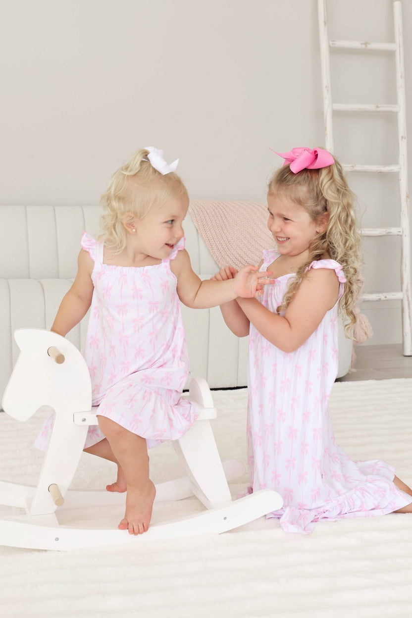 Girls' Full Length Ruffle Nightgown | Beauty Sleep