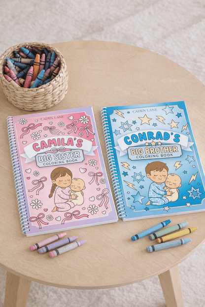 Personalized Coloring Book | Big Sibling