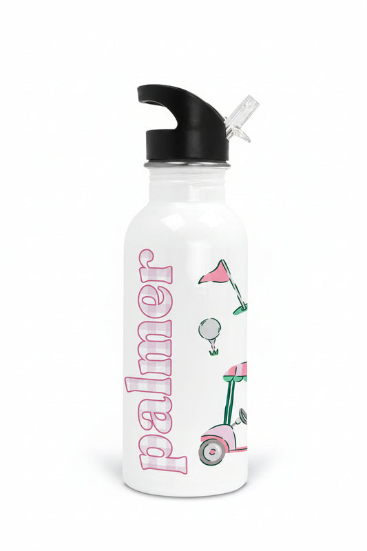 Birdie Babes Personalized Kids Water Bottle | Pink