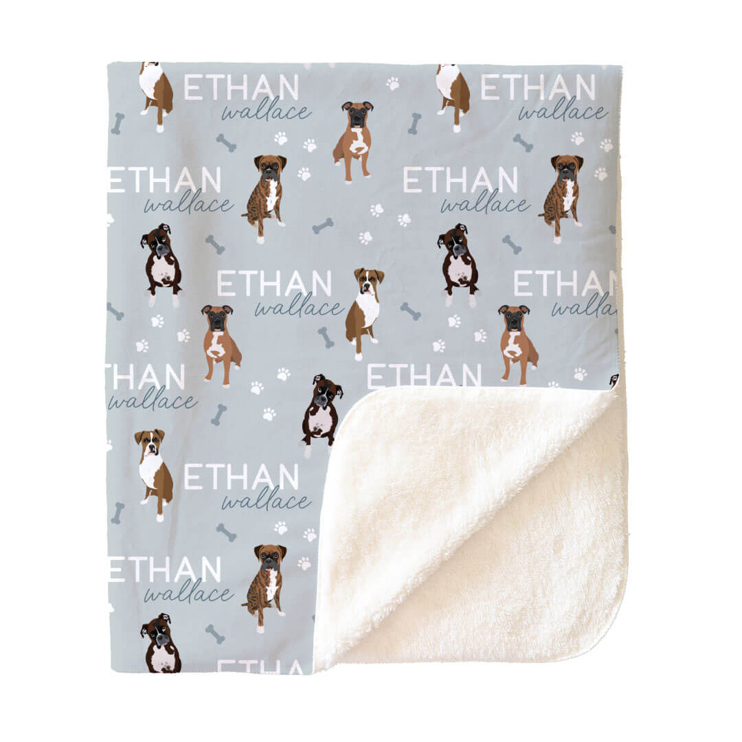 Personalized Kids Blankets | Dog Breeds - Part 2