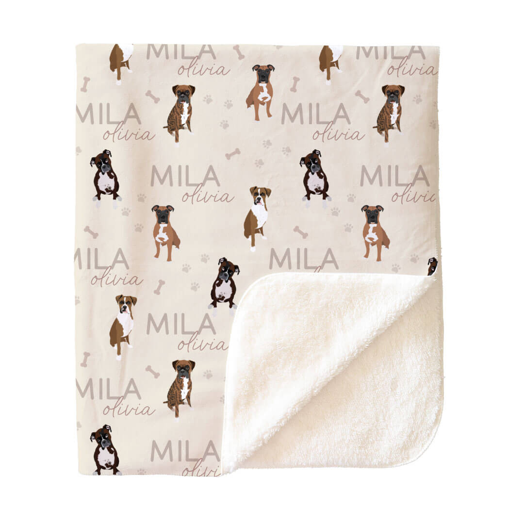 Personalized Kids Blankets | Dog Breeds - Part 2
