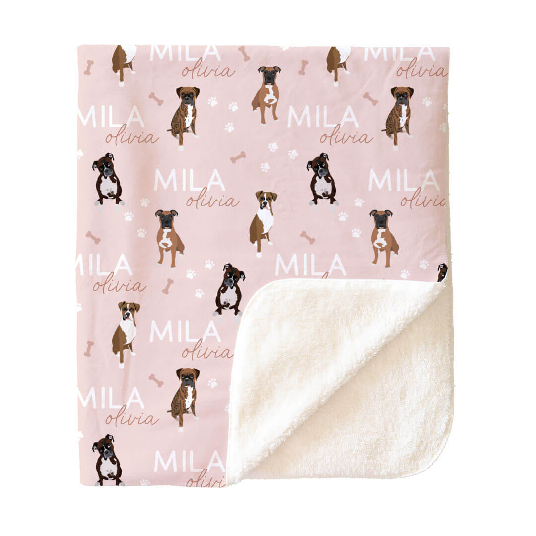 Personalized Kids Blankets | Dog Breeds - Part 2