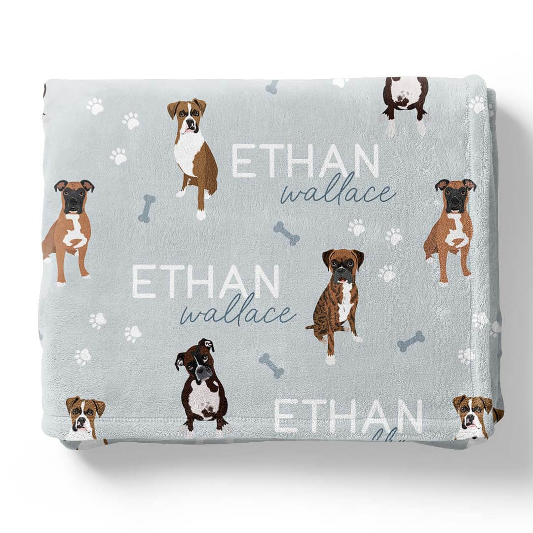 Personalized Kids Blankets | Dog Breeds - Part 2