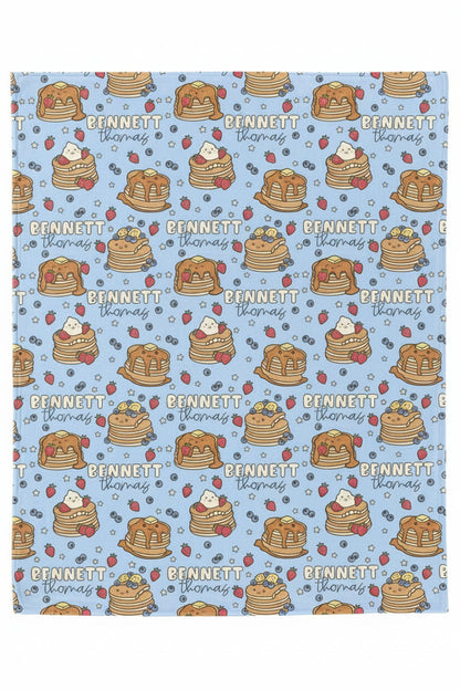 Brunch Buddies Personalized Kids Blanket