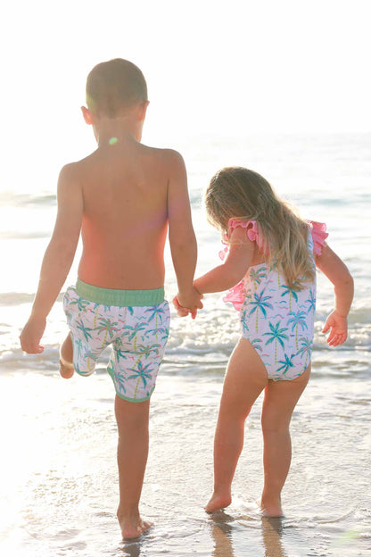 Boy's Swim Trunks | Blue Lagoon