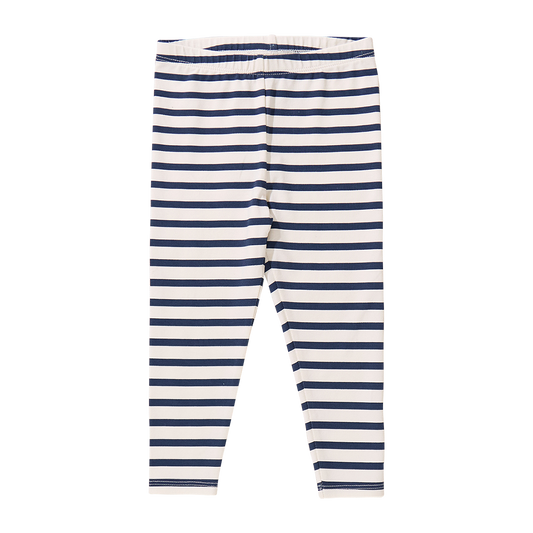 Cartwheel Legging - Navy Stripe